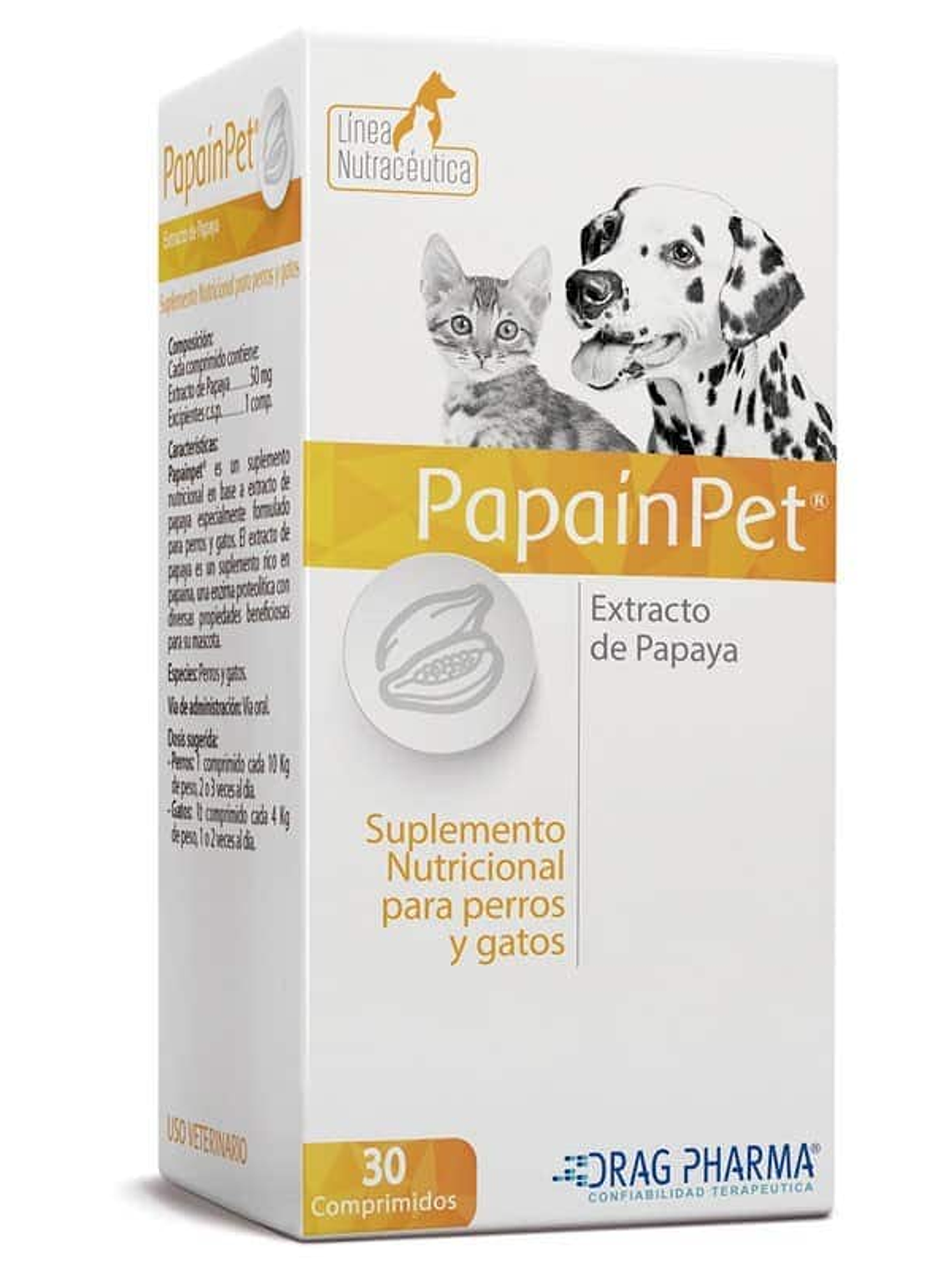 Papainpet 30 comprimidos 1