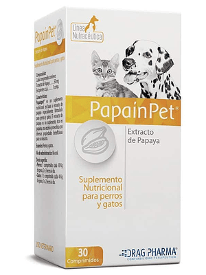 Papainpet 30 comprimidos