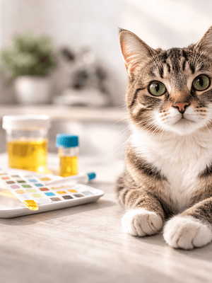 Examenes urinarios para gatos 