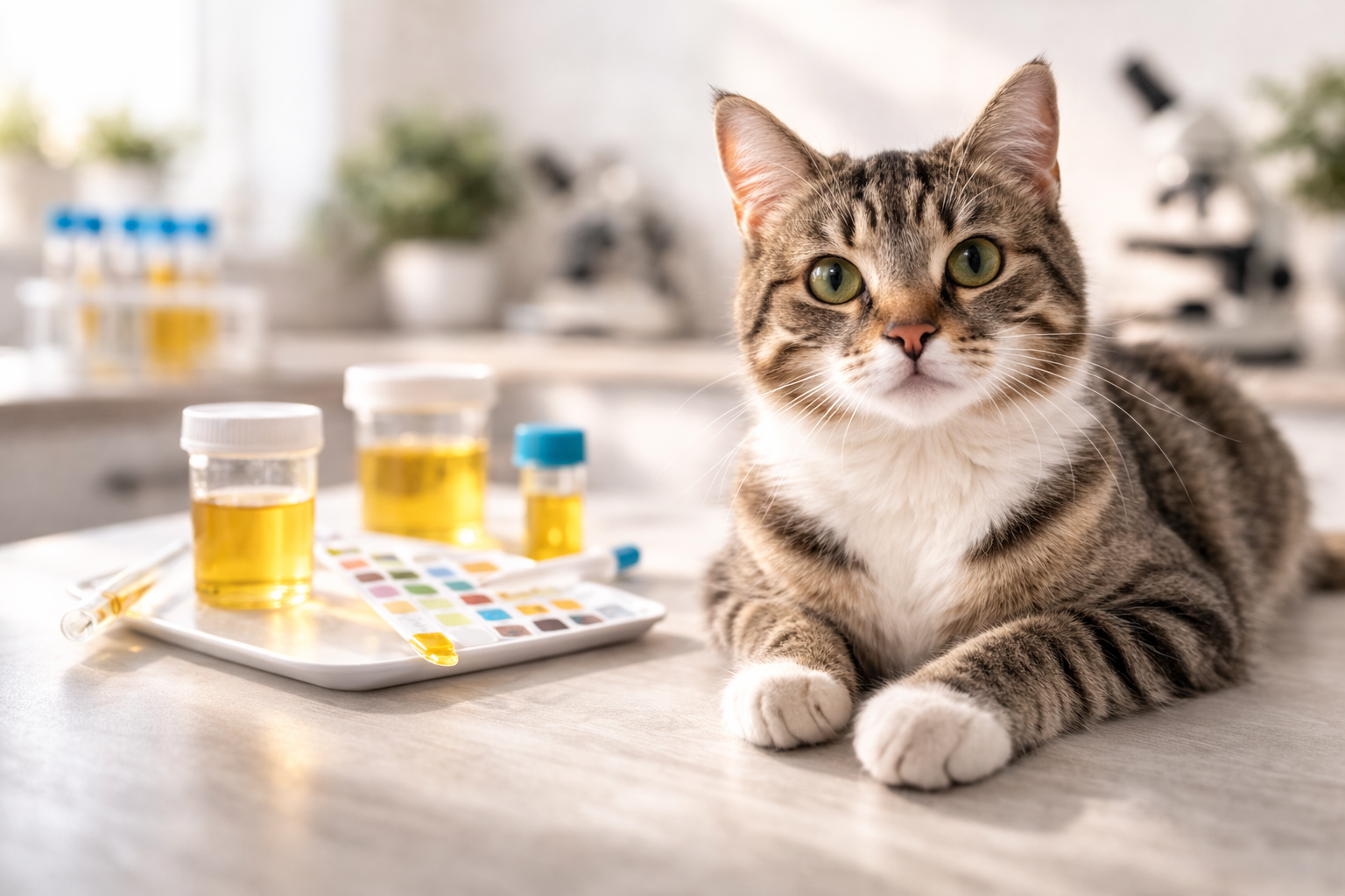 ¿Cómo saber si mi gato tiene una infección urinaria?