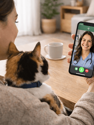 consulta on-line para Gatos y Perros 