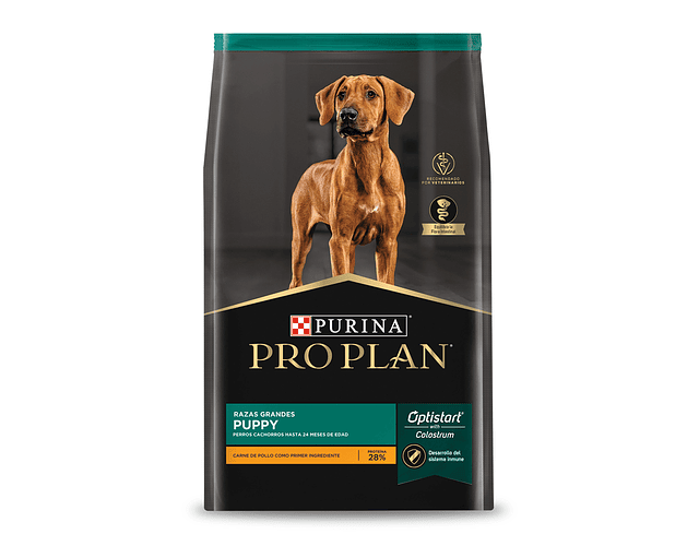 Proplan puppy raza grande 15 kilos