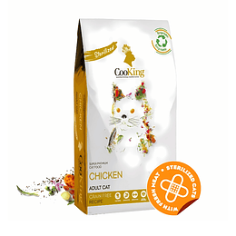 COOKING CAT ADULTO ESTERILIZADO POLLO 2 KG
