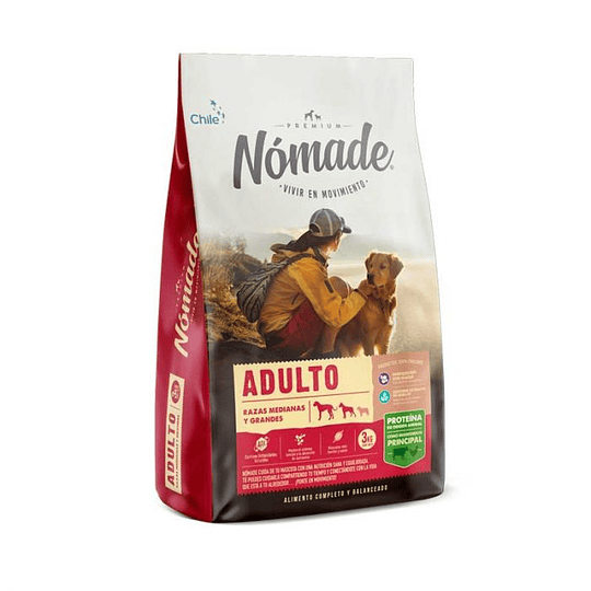 NOMADE PERRO ADULTO 3KG
