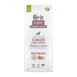 BRIT CARE DOG JUNIOR POLLO E INSECTO 12 KG