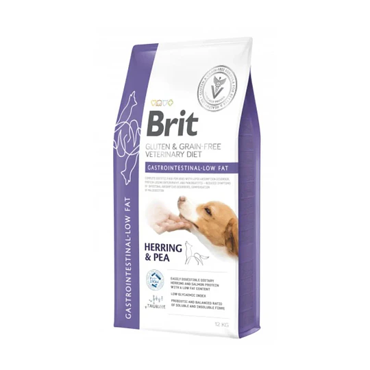 BRIT GF VET DIETS DOG GASTRO LOW FAT 2 KG