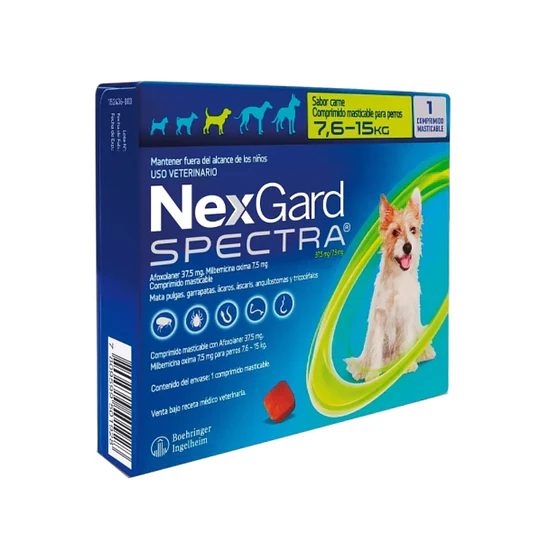 NEXGARD SPECTRA ( 7.6 - 15 KG)    1 COMP.