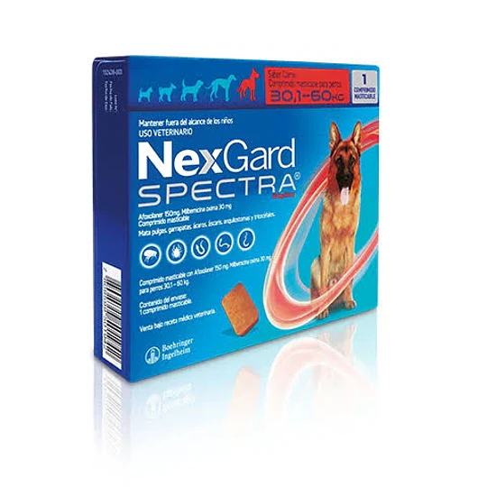 NEXGARD SPECTRA (30.1-60 KG)    3 COMP.