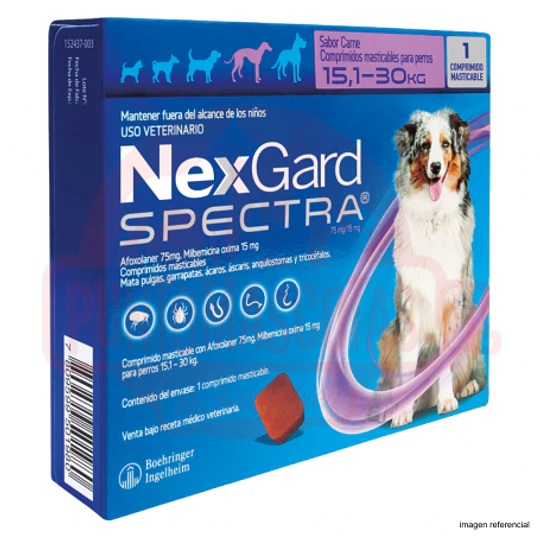 NEXGARD SPECTRA (15.1-30 KG)    1 COMP.