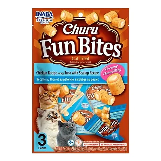 CHURU CAT BITES VARIEDADES 3 UNID