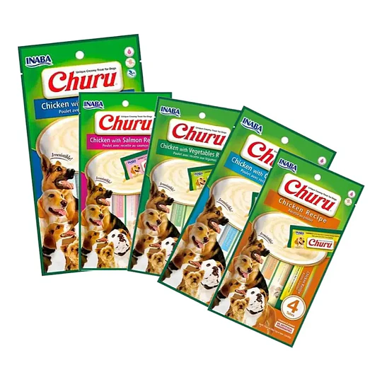 CHURU DOG VARIEDADES 4 X 14 G