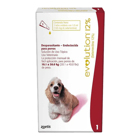 REVOLUTION PERROS 12% 10 a 20 Kg