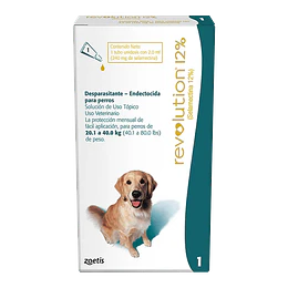 REVOLUTION PERROS 12% 20 a 40 Kg