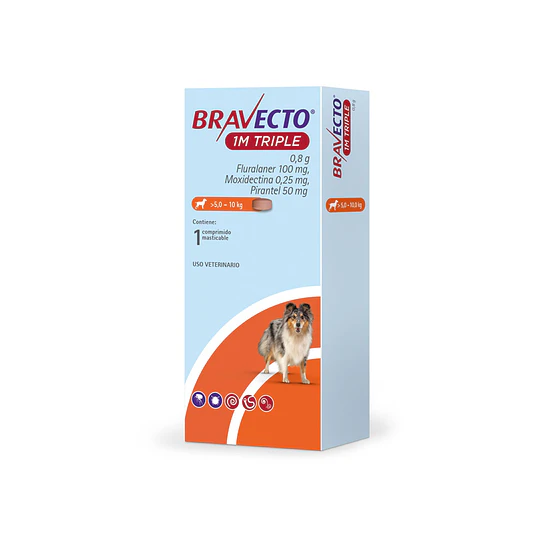 BRAVECTO 1M TRIPLE 5-10 KG