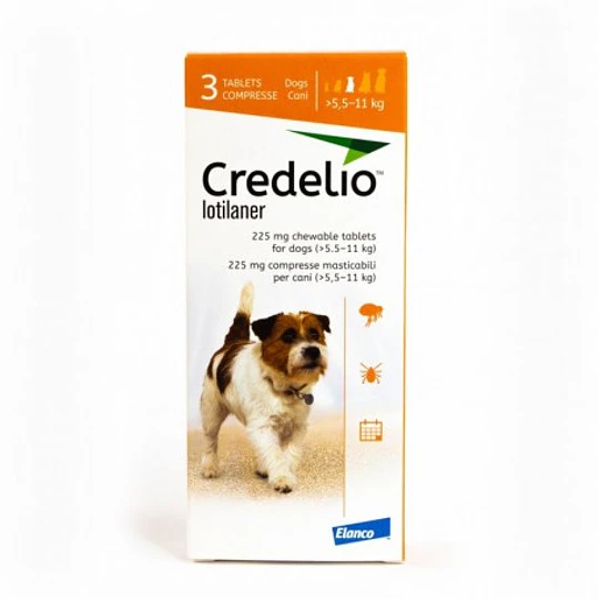 CREDELIO 225 MG x 3 comp.(5.5-11 kg)