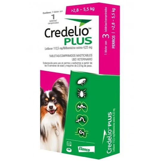 CREDELIO PLUS 2.8 - 5.5  KG 1 COMP