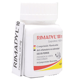 RIMADYL 100 MG 14 COMPRIMIDOS