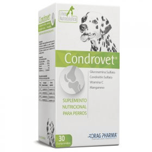 CONDROVET 30 COMPRIMIDOS