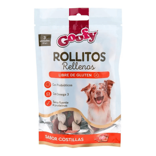 PREMIO ROLLITOS RELLENOS 3 UNIDADES 60 G