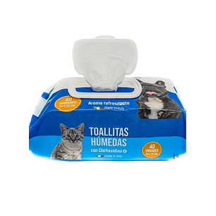 Toalla Humeda Clorhexidina Wuwu 40 Unit