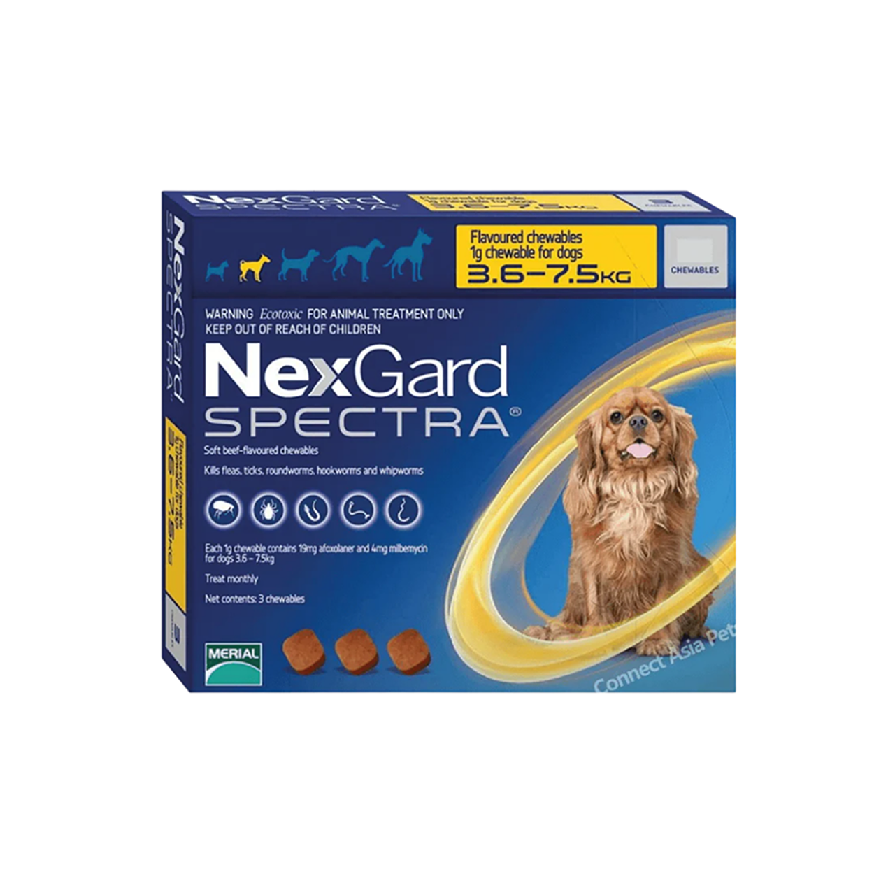 Nexgard Spectra 3,6-7,5 Kg 1 Comprimido 1