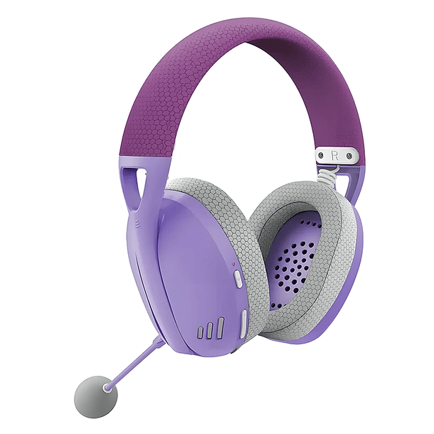 Audífono Redragon IRE Pro H848PL Purple Wireless 3