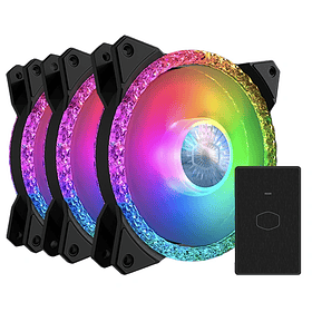 Cooler Master Masterfan MF120 Prismatic ARGB 3 en 1 Black