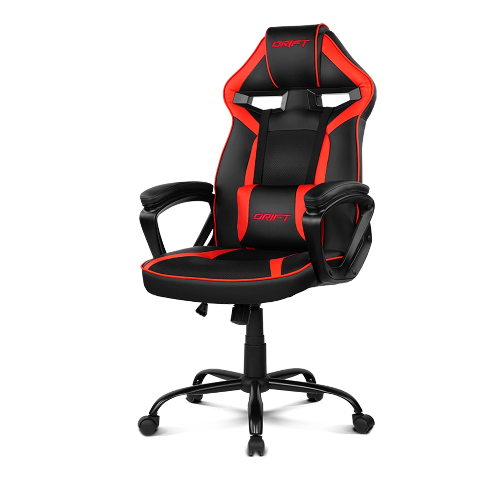 Silla Drift DR50 Negro Con Rojo 2