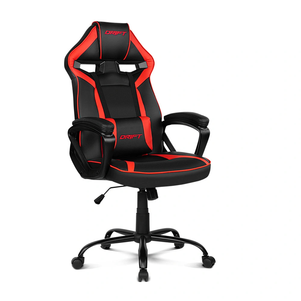 Silla Drift DR50 Negro Con Rojo 3