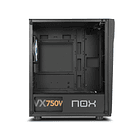 Gabinete Nox Infinity Zeta Mini Tower, Color Negro 5