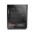 Gabinete Nox Infinity Zeta Mini Tower, Color Negro 6