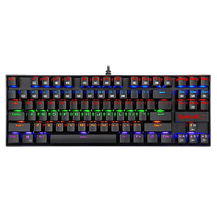 Teclado Mecánico Redragon Kumara Rainbow K552-KR Red Switch
