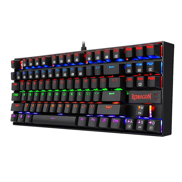 Teclado Mecánico Redragon Kumara Rainbow K552-KR Red Switch 3