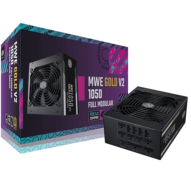 Fuente De Poder Cooler Master MWE Gold 1050W v2 ATX 3.0 1