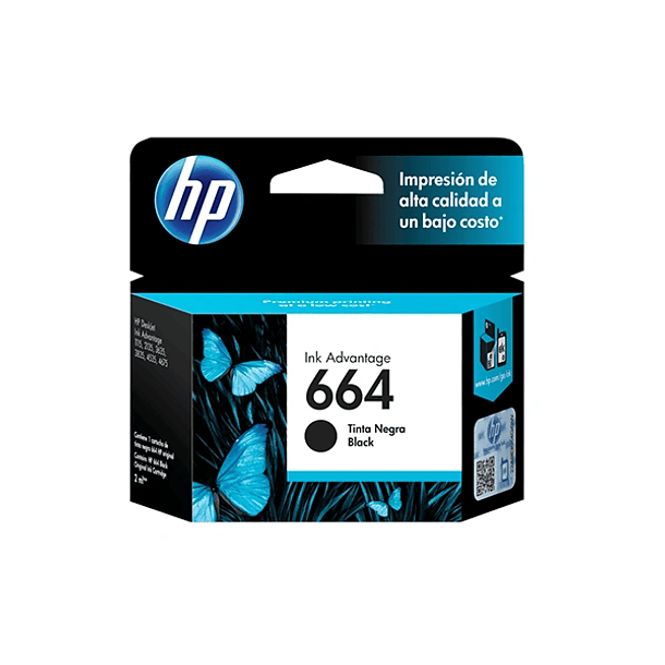 Cartucho De Tinta Original HP 664 Black