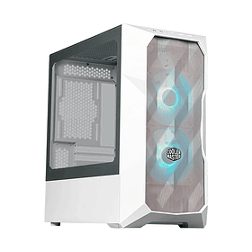 Gabinete Cooler Master MasterBox TD300 Mesh White Mini Tower