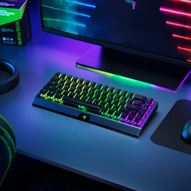 Teclado Mecánico Razer BlackWidow v3 Mini Phantom Edition...