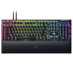 Teclado Mecánico Razer BlackWidow V4 Pro, Color Negro, Sw Amarillo (En)