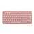 Teclado Bluetooth Logitech Pebble Keys 2 K380s, Color Rosado (ES)