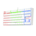 Teclado Redragon Kumara K552W RGB, Color Blanco, Sw Azul (Es) 3