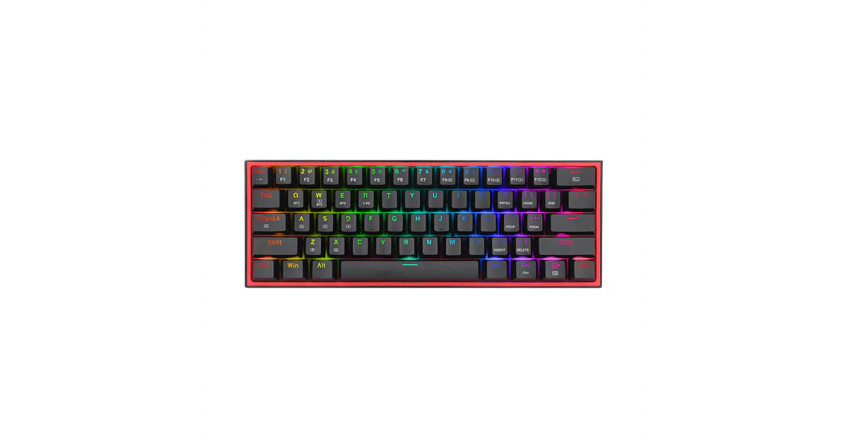 Teclado Mecánico Redragon Fizz PRO K616-RGB inalámbrico, Col