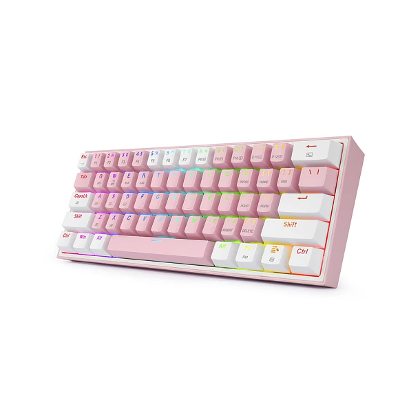 Teclado Mecánico Redragon Fizz PRO K616-RGB inalámbrico,