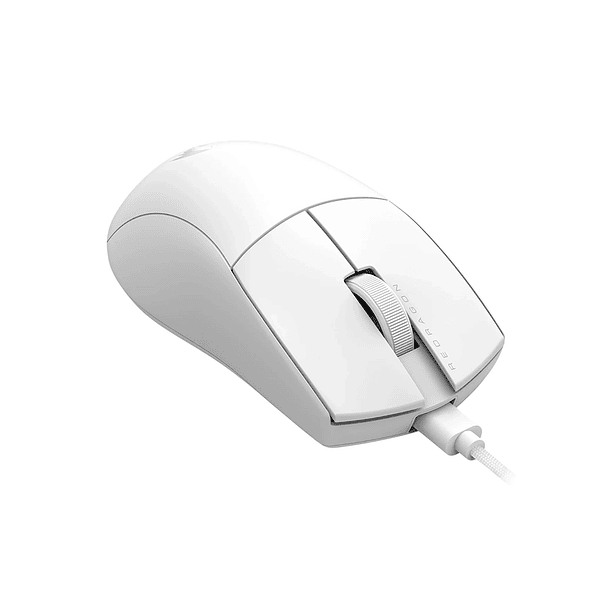 Mouse Cableado Redragon King M724, Color Blanco 3