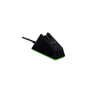 Base de Carga Razer Mouse Dock Chroma Negro – RGB, Carga Magnética y Puerto USB para Dongle