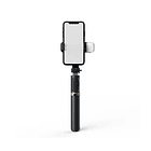 Selfie Stick Dusted Con Luz Led Ajustable y Control Remoto, Color Negro 2