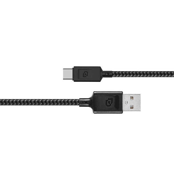 Cable Dusted Rugged de USB-A a USB-C 1.2 Metros, Color Negro 3