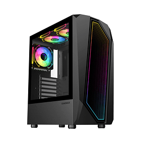 Gabinete Gamemax Time Bandit Mid Tower, Color Negro