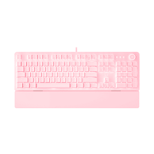 Teclado mecánico fantech max power mk853 sakura edition red switch