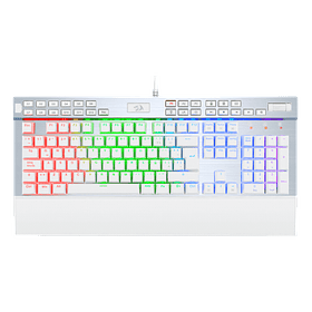 Teclado Mecánico Redragon Yama K550 Blanco Switch Purple [Openbox]