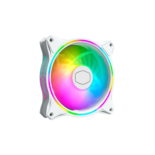 Cooler Master Masterfan MF120 Halo 120 ARGB 3 en 1, Color Blanco 3